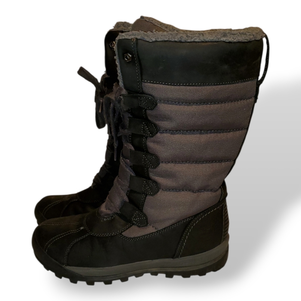 Timberland Women's Black and Gray Winter Boots
